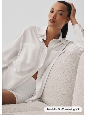 Alo yoga dreamscape button shirt